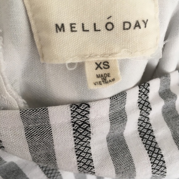 MELLODAY Midi Striped Sun Dress - Picture 9 of 12